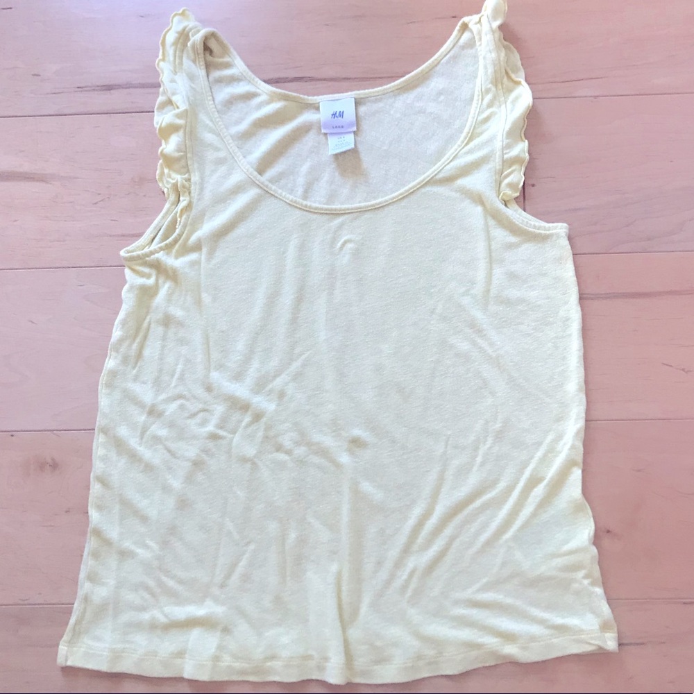H&M Tank Top with Ruffles